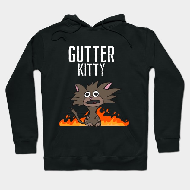 Gutter Kitty Hoodie by Sex, Lies and Parenthood